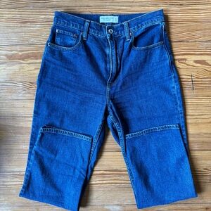 Abercrombie & Fitch Ankle Straight Ultra High Rise Jeans